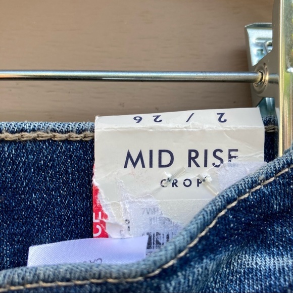 NWT Lucky Mid Rise Crop Jean - Picture 5 of 6